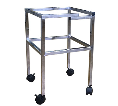 Подставка для сыроварни на 35 литров на колесах с полкой